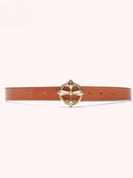 Compass Handcraft Leather Belt