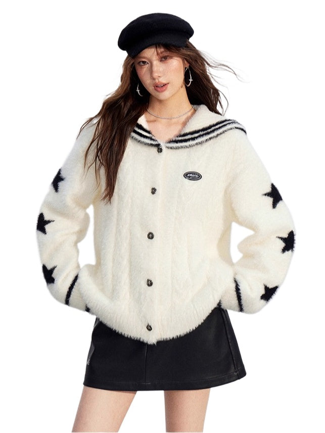 Sailor Mink Knit Sweater