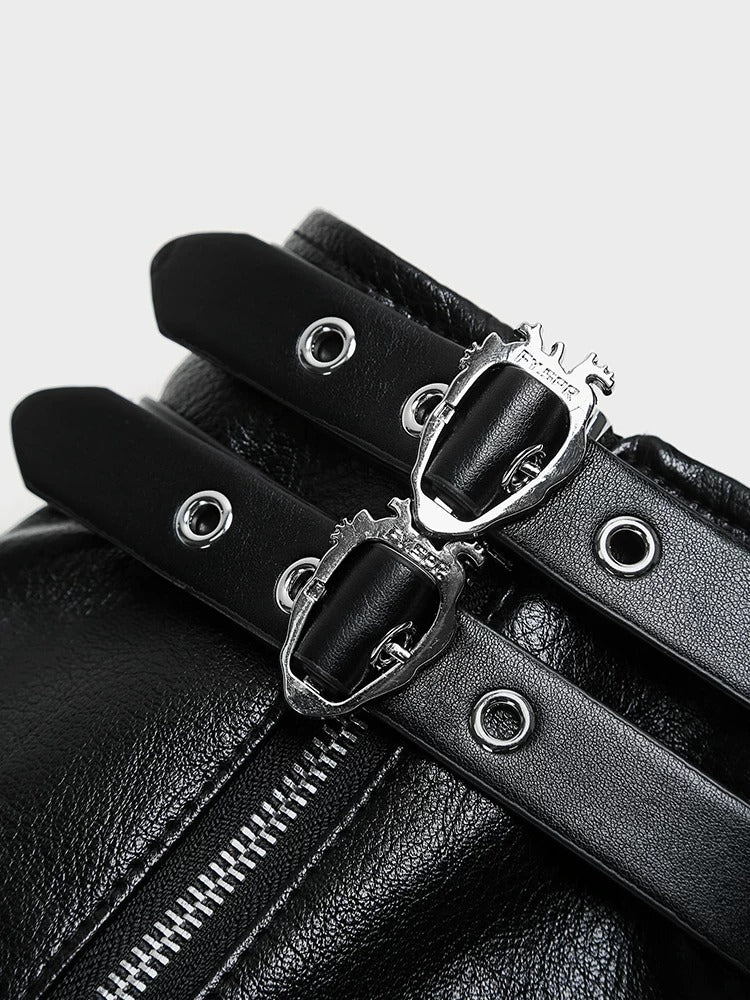 Leather Leg Warmers