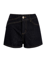 Denim Straight Shorts