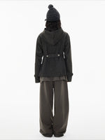 Napoleon Hooded Denim Jacket