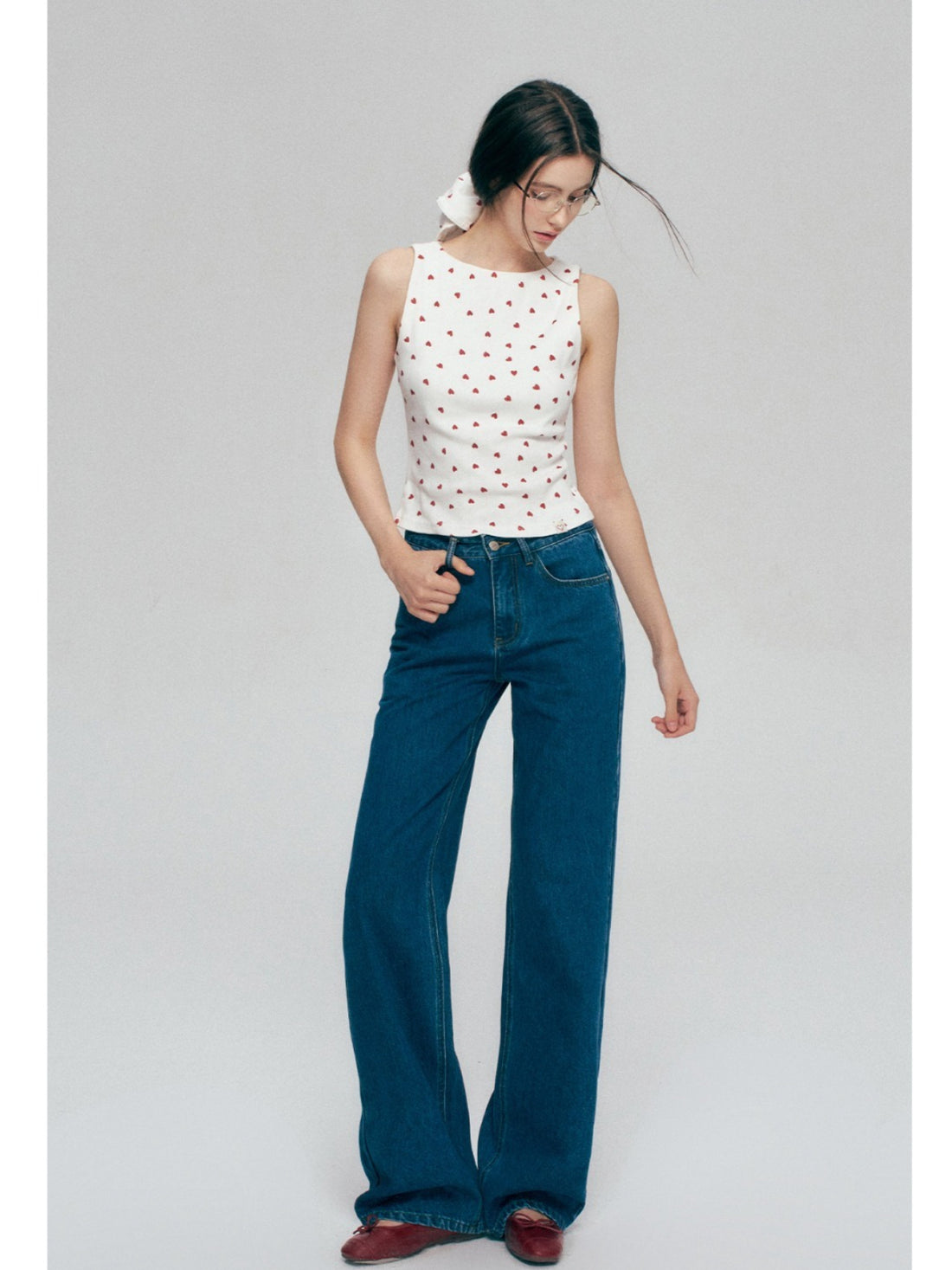 Classic Wide Leg Jeans