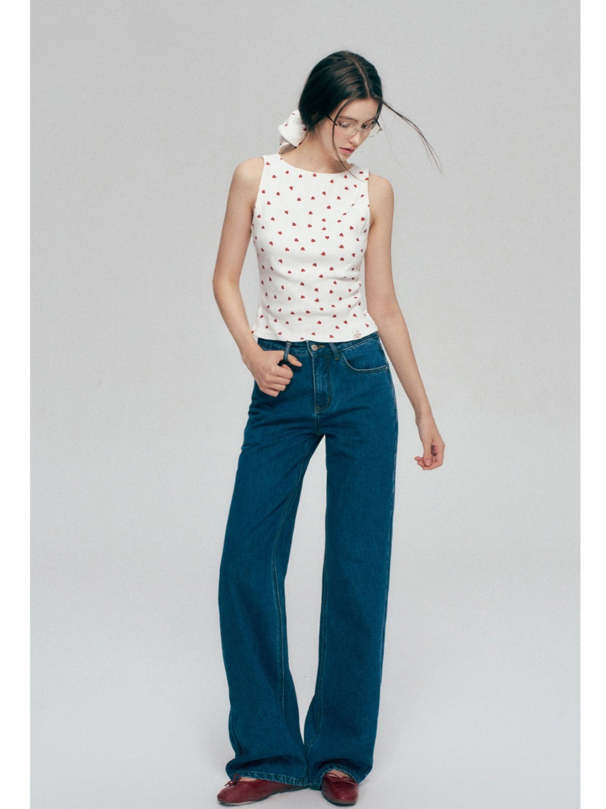 Classic Wide Leg Jeans