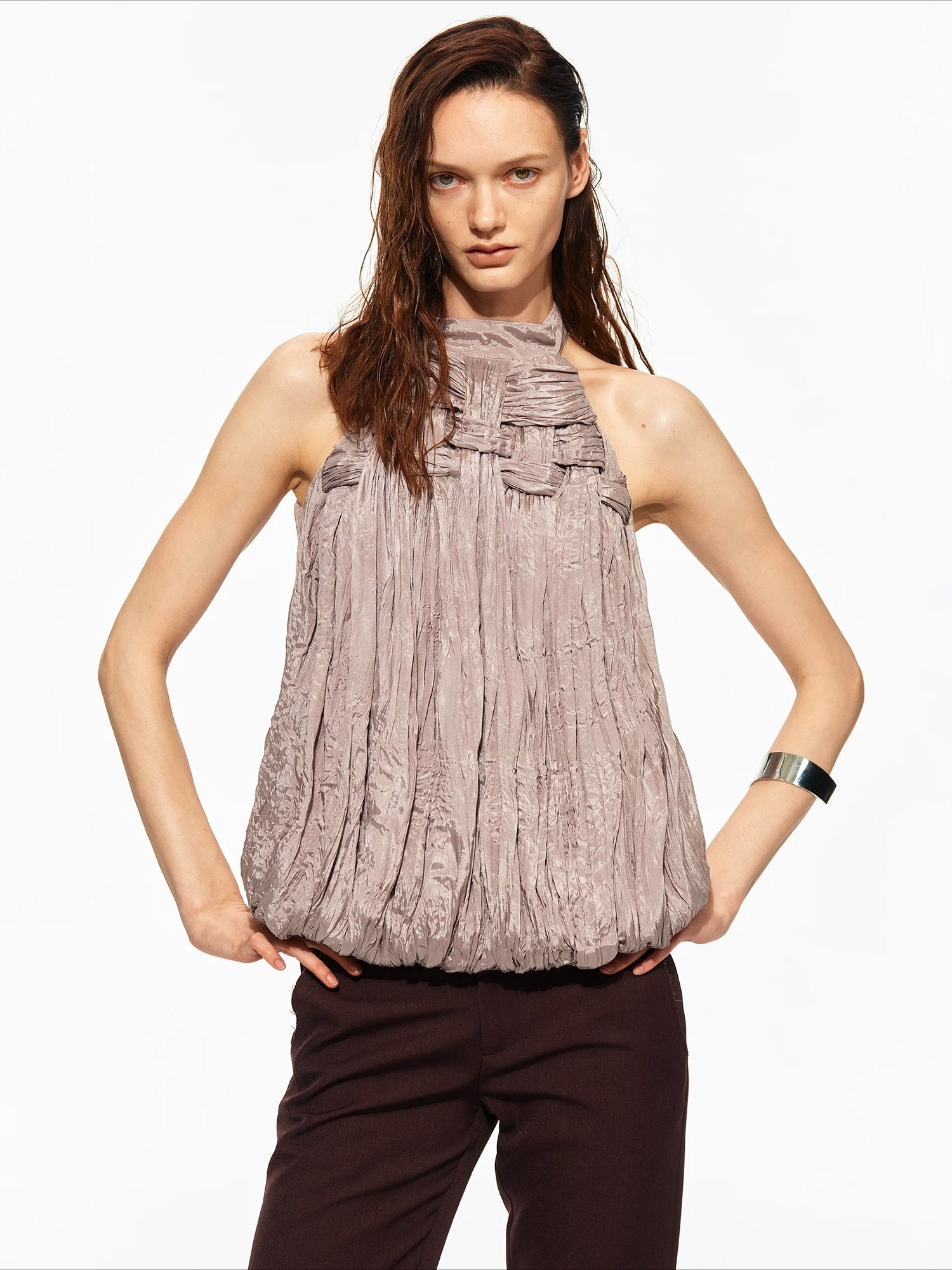 Knitted Halter Vest