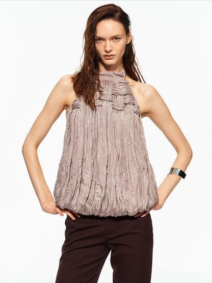 Knitted Halter Vest