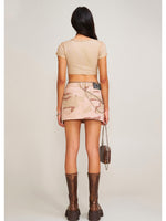 Compass Wild Origin Denim Skirt Desert Camouflage