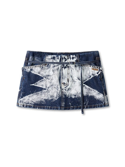 Volcano Denim Mini Skirt