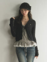 Lace Knit Cardigan
