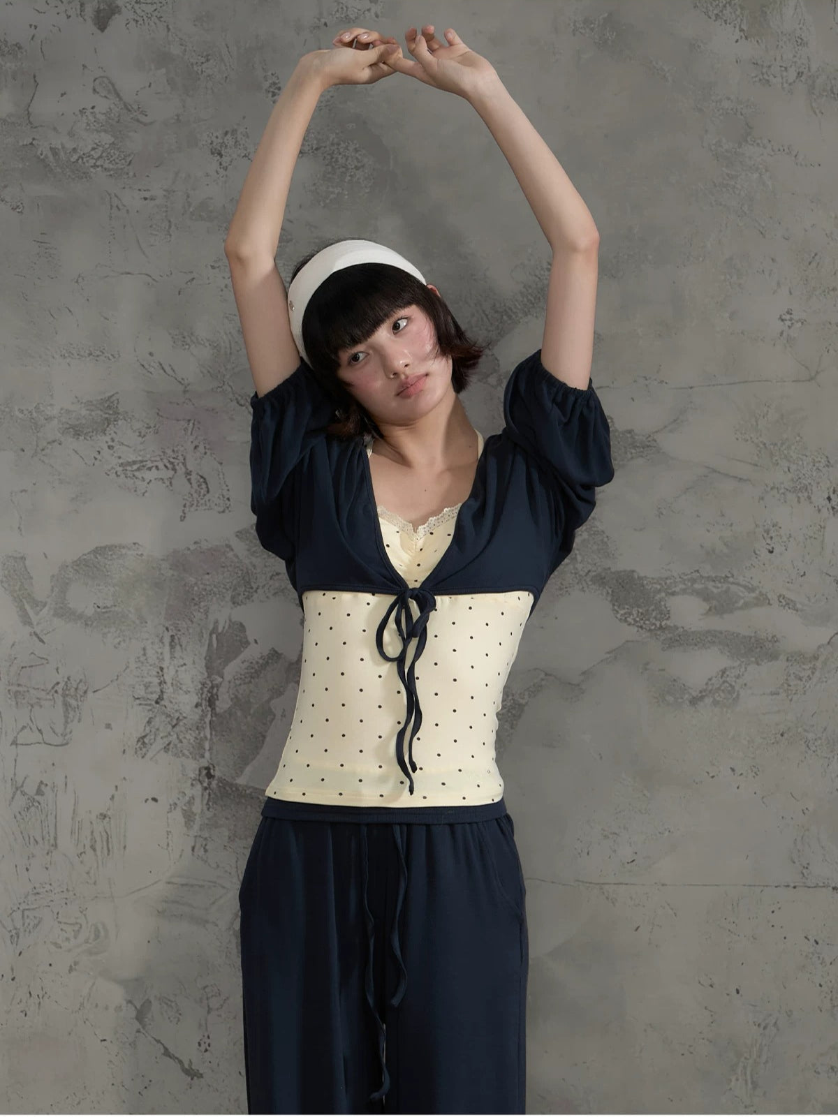 Polka Dot Halter Twinset