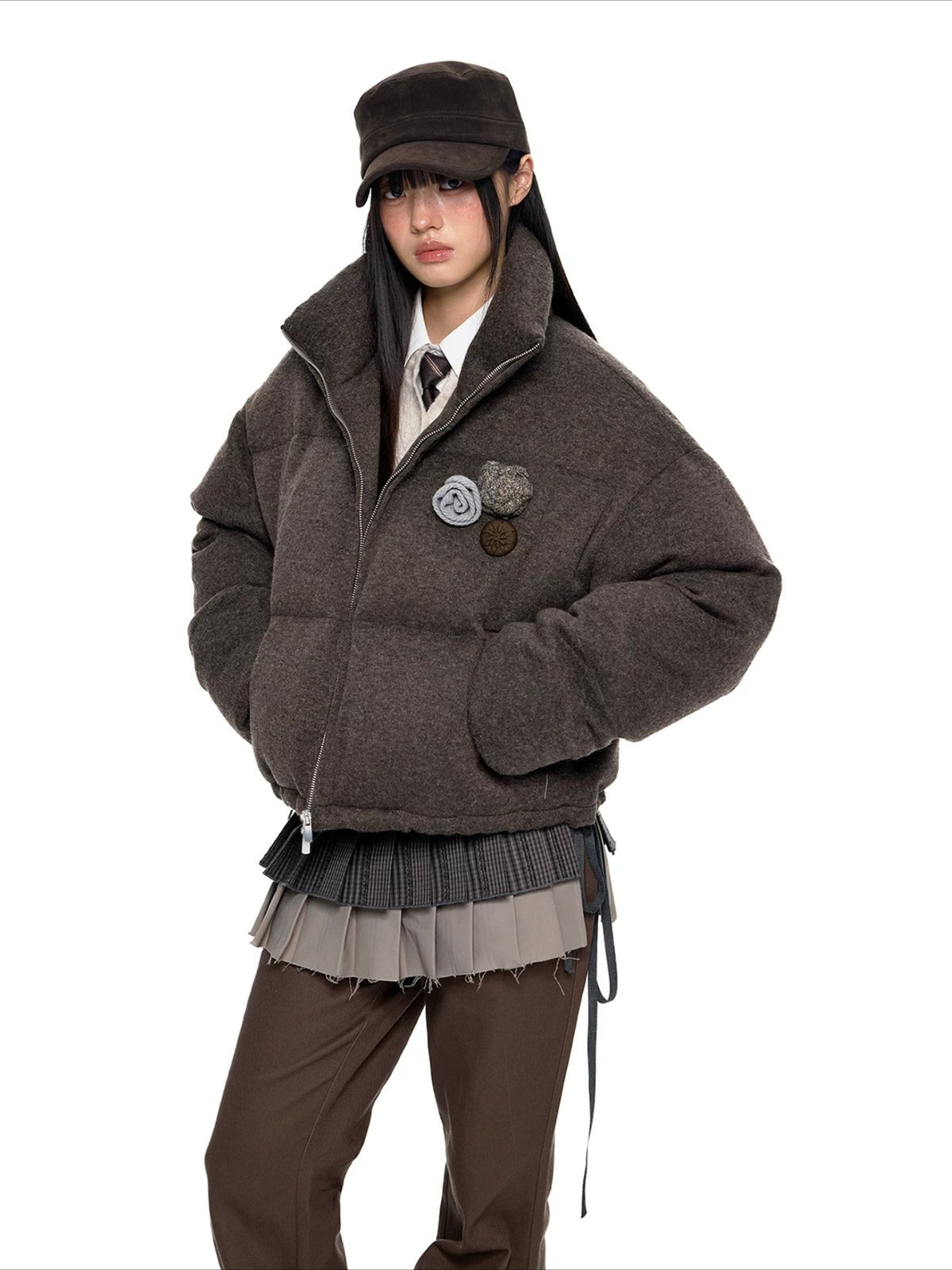 Maillard Puffer Jacket