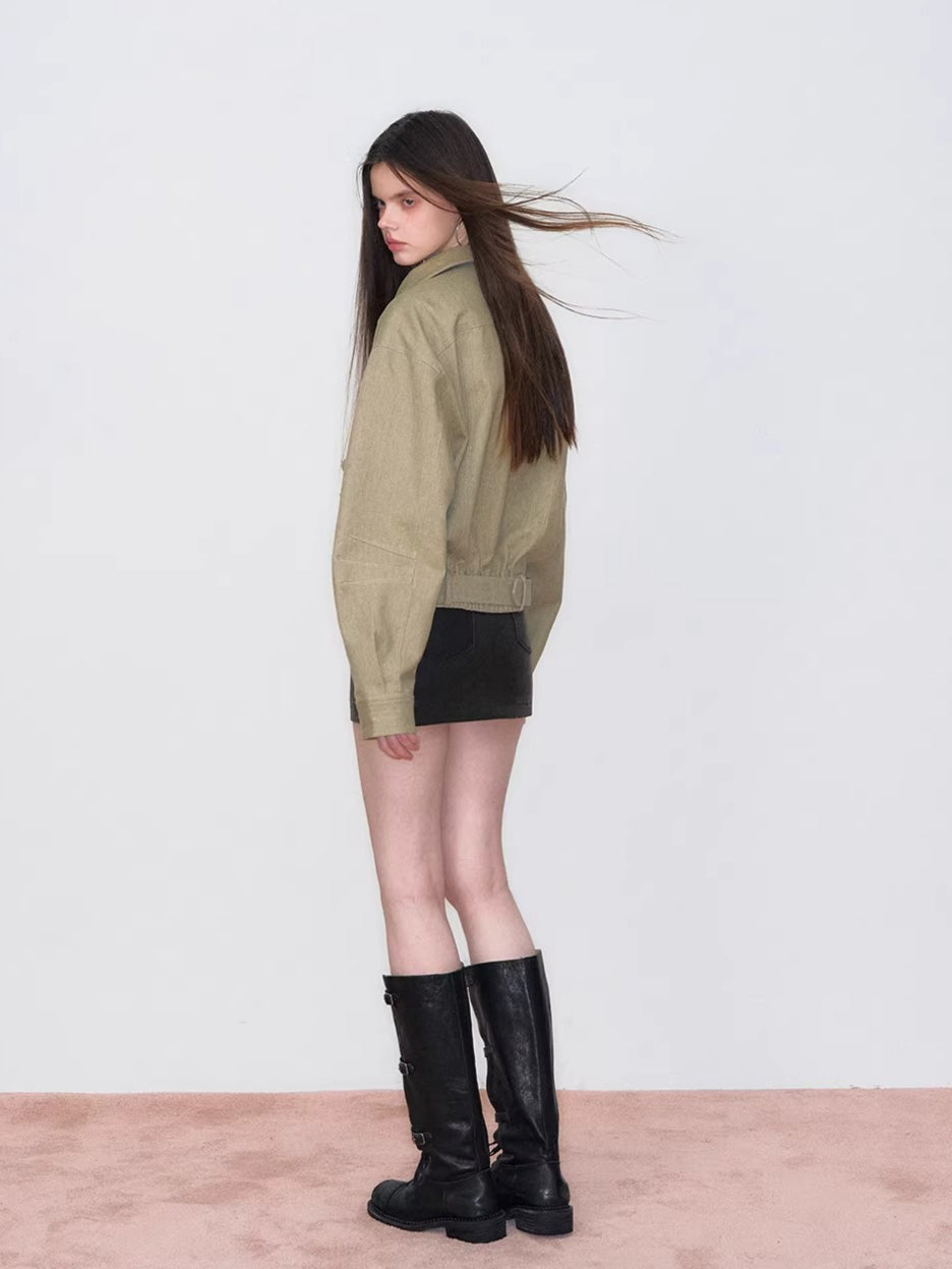 Vintage Utility Cotton Jacket