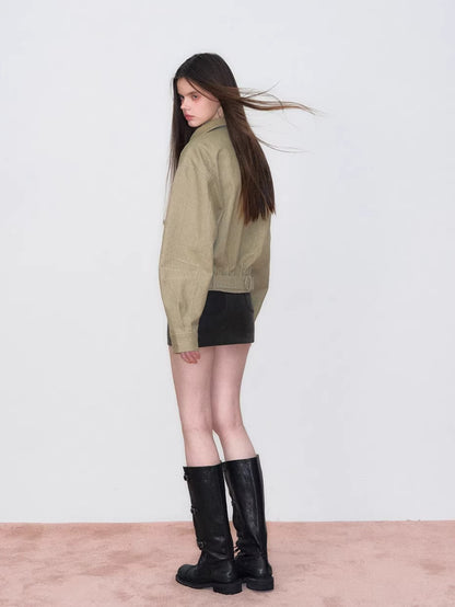 Vintage Utility Cotton Jacket