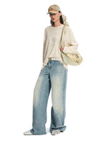 Vintage Washed Casual Loose T-Shirt