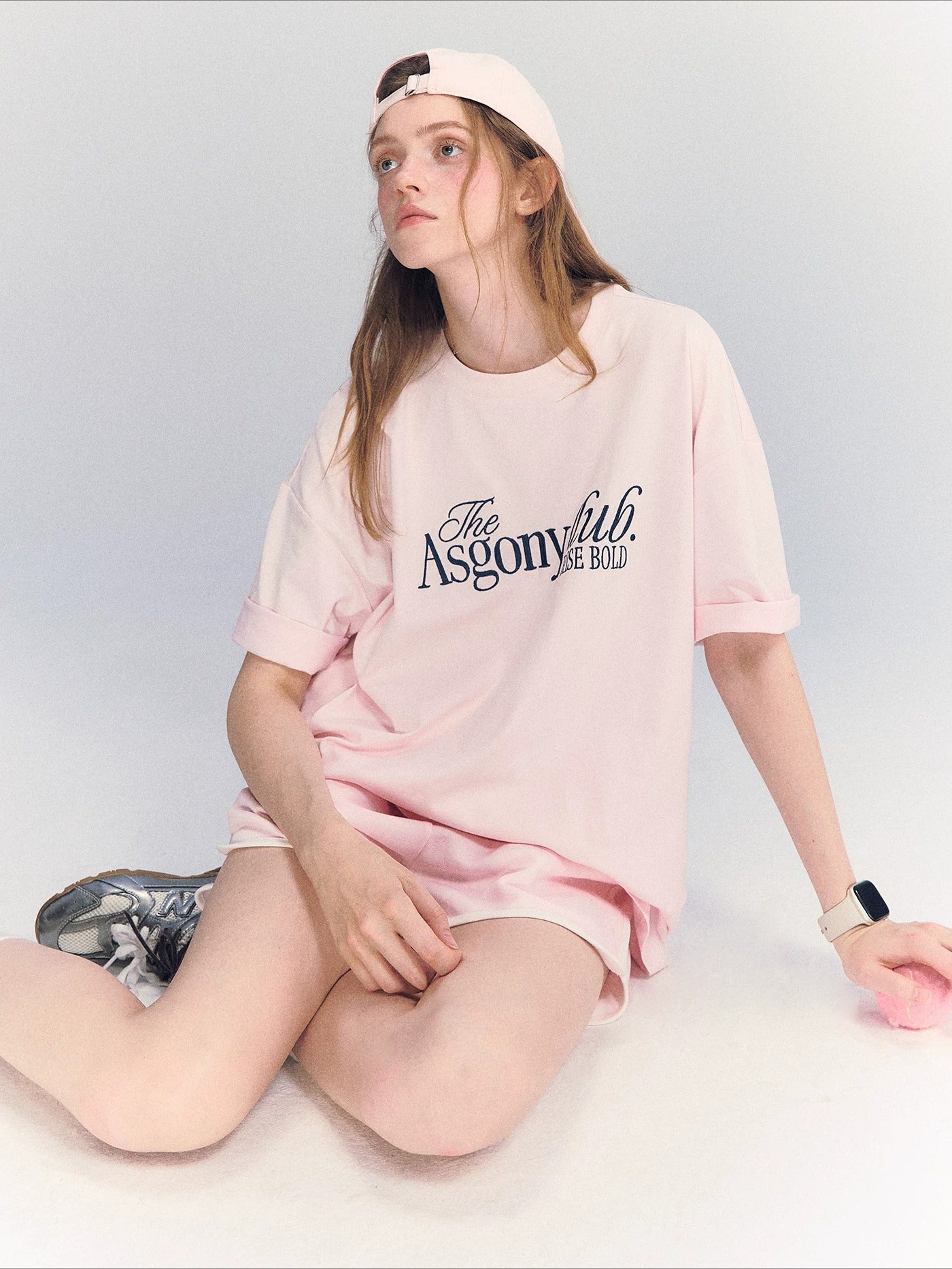 Embroidered Letter Tee