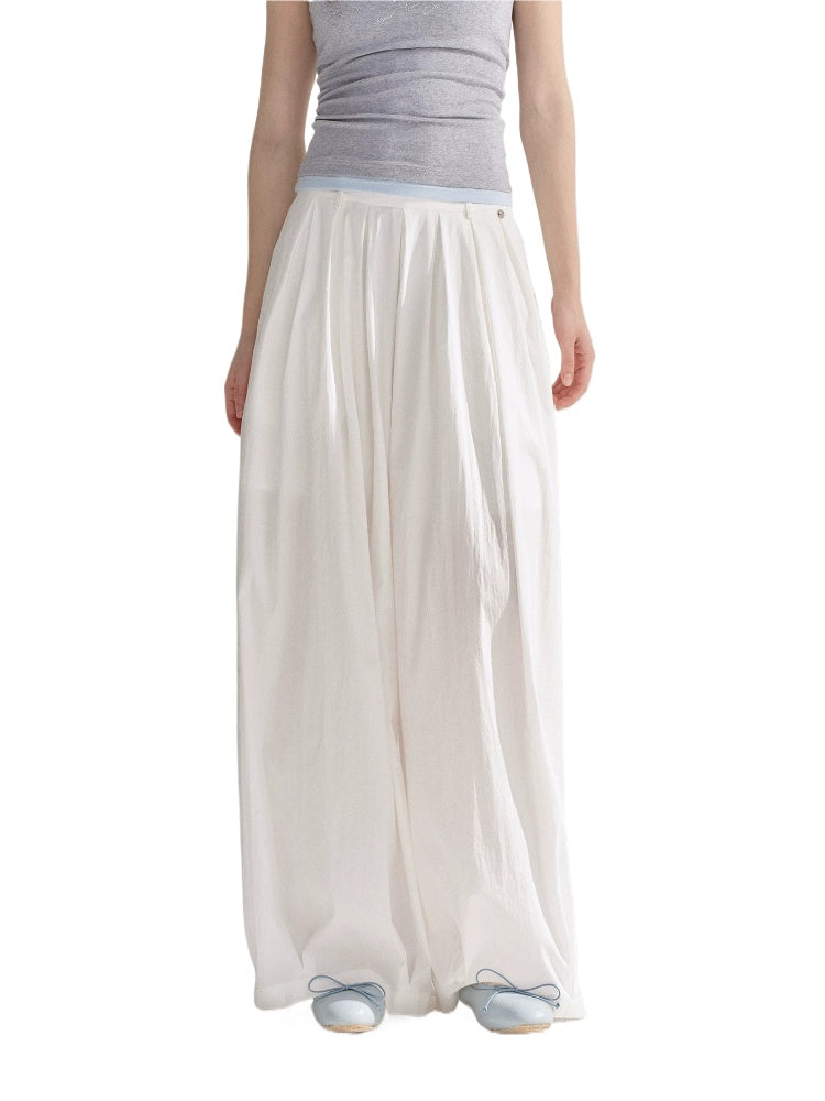 Pleated Balloon Pants