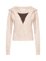 Contrast Hooded Sweatshirt
