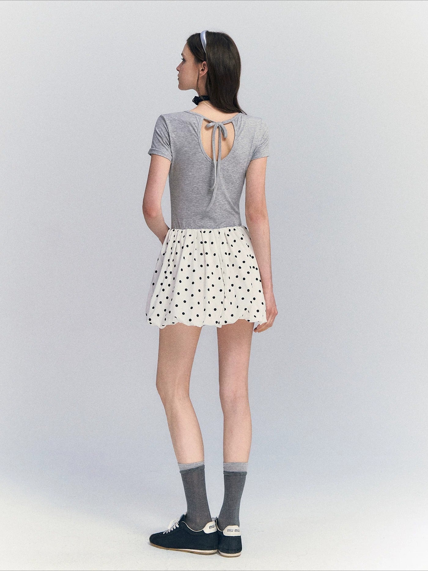 Tie-Back Bubble Dress