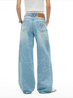 Beverly Print Jeans
