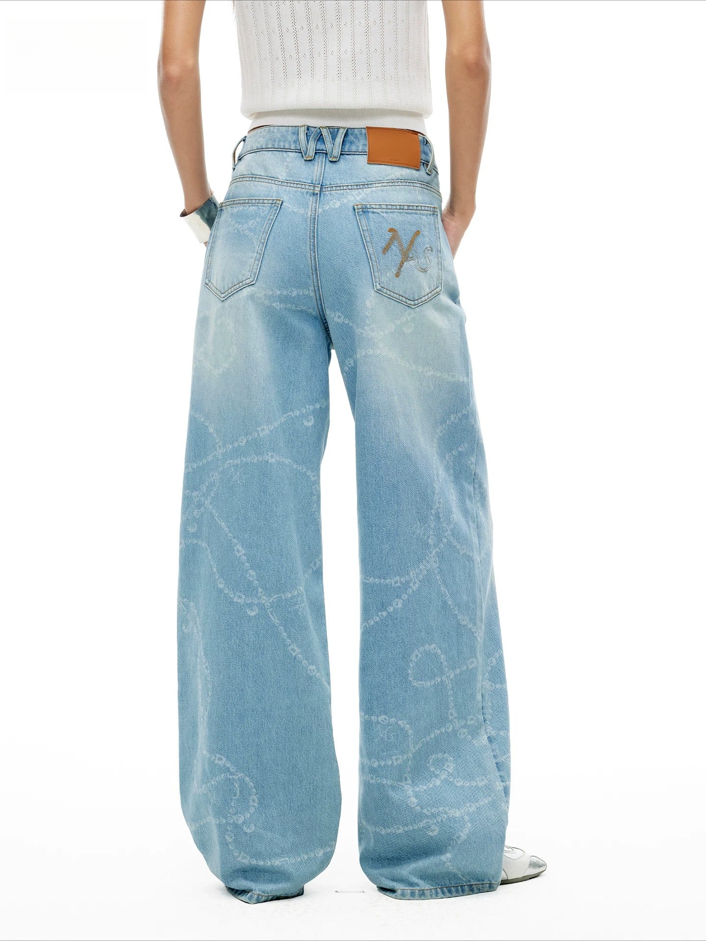 Beverly Print Jeans