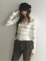 Striped Knit Cardigan