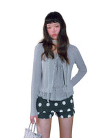 Polka Dot Lace Twinset