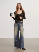 Twist Square-Neck Top