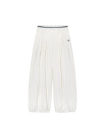 White Lace Trim Tank & Pants Set