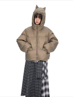 Cat Ear Down Jacket