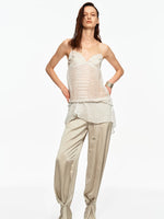 Satin Jogger Pants