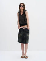 Leopard Sleeveless Hoodie