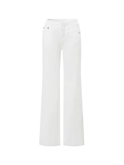 +5CM N4 Proportion Straight Jeans