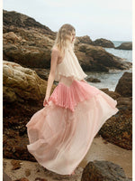 Laguna Lace Halter Maxi Dress