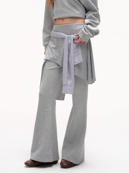 Striped Slouchy Hoodie Set