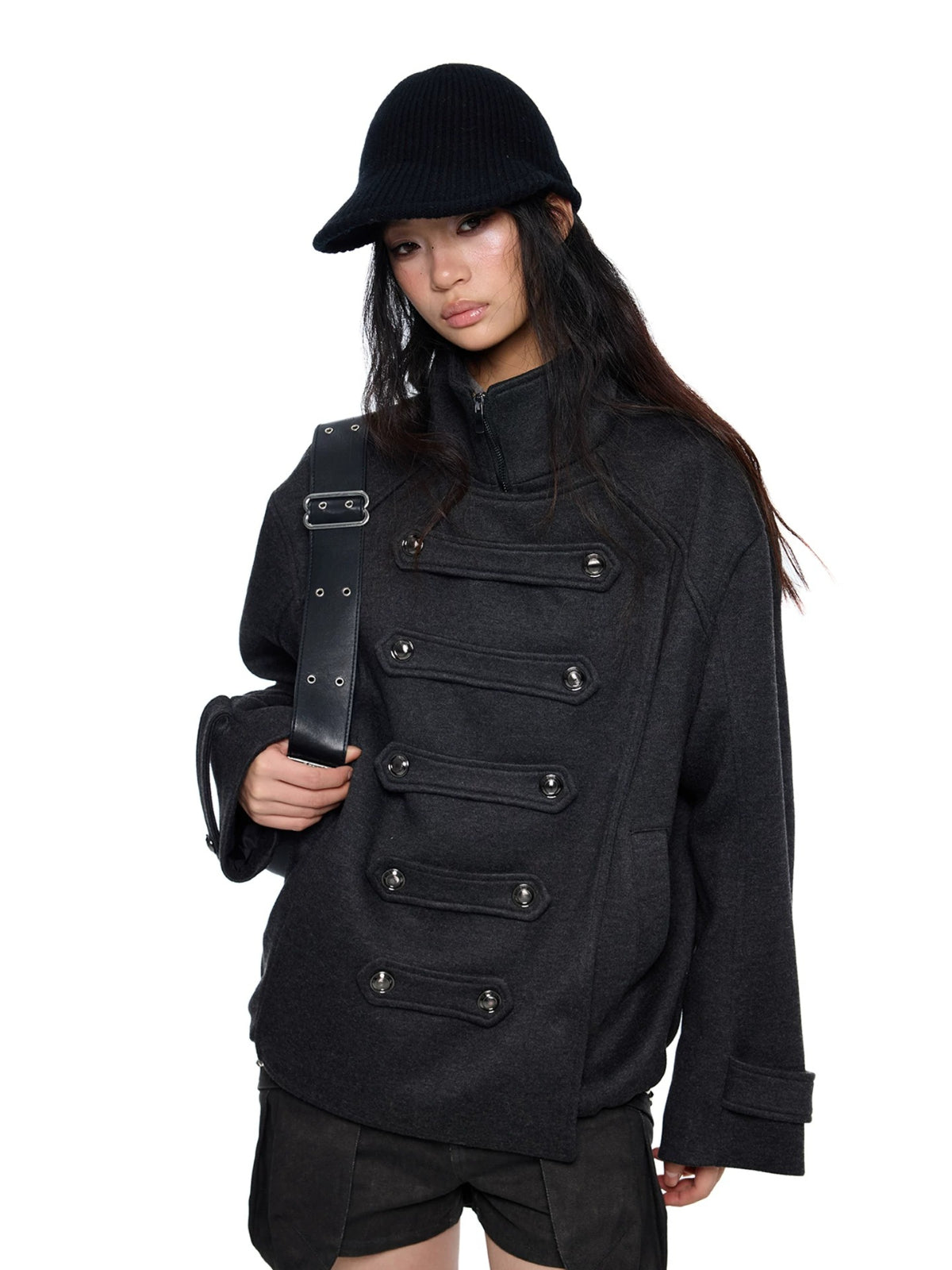 Oversized Wool Double Sided Coat