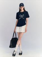 Bow Embroidery T-shirt