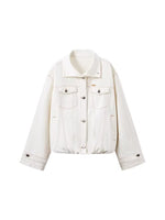 Equestrian Relaxed Denim Jacket