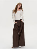 French Wide Leg Pants