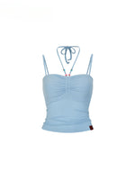 Halter Neck Tank Top & Cardigan Set