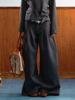 Lace Waist Trouser Set