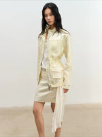 Linen Quilted Jacket