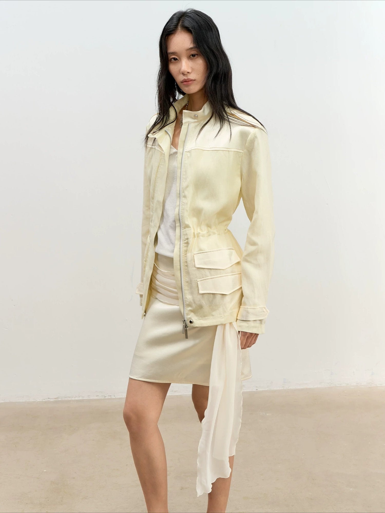 Linen Quilted Jacket