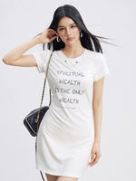 Star Chain Lyocell Dress