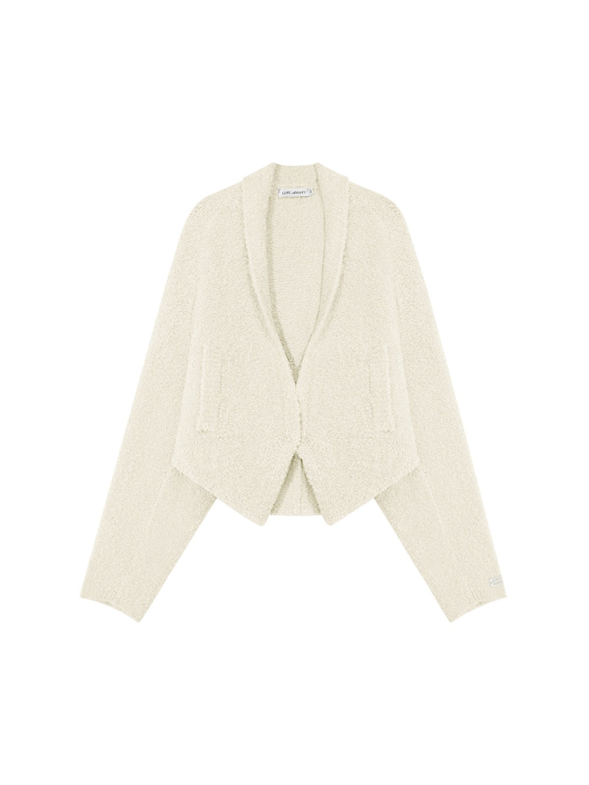 Soft Boucle Batwing Cocoon Cardigan