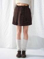 Polka Dot Tie Bandeau Top