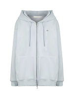 Pink & Blue Organic Fleece Hoodie