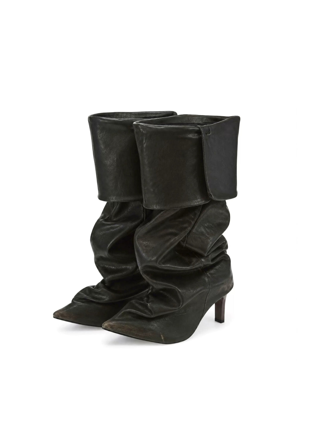 Pointed Slouch Boots