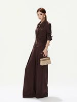 Vintage Wide Leg Linen Pants