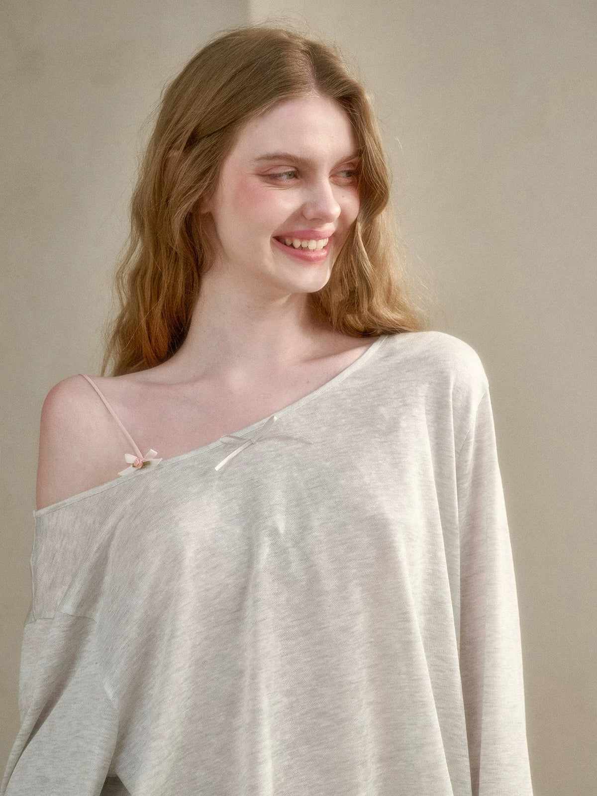 Lyocell Overlay Top