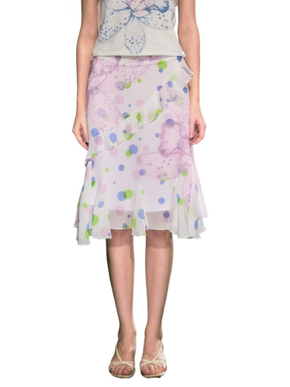 Polka Dot Ruffle Skirt