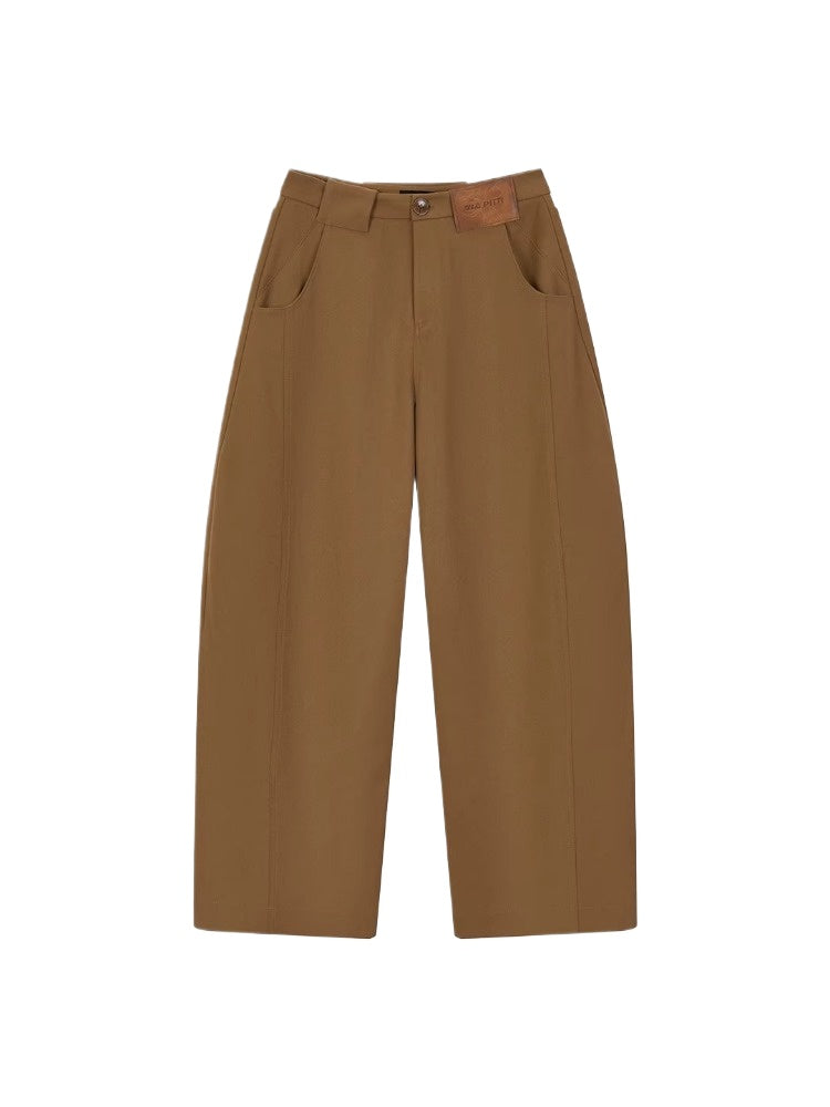 Wide-Leg Relaxed Pants